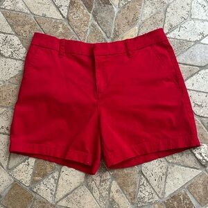 Tommy Hilfiger women red  shorts
